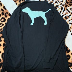 NWT!! PINK long sleeve tee L